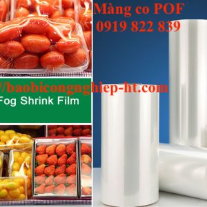 màng co pof bọc trục tiếp lên thực phẩm
